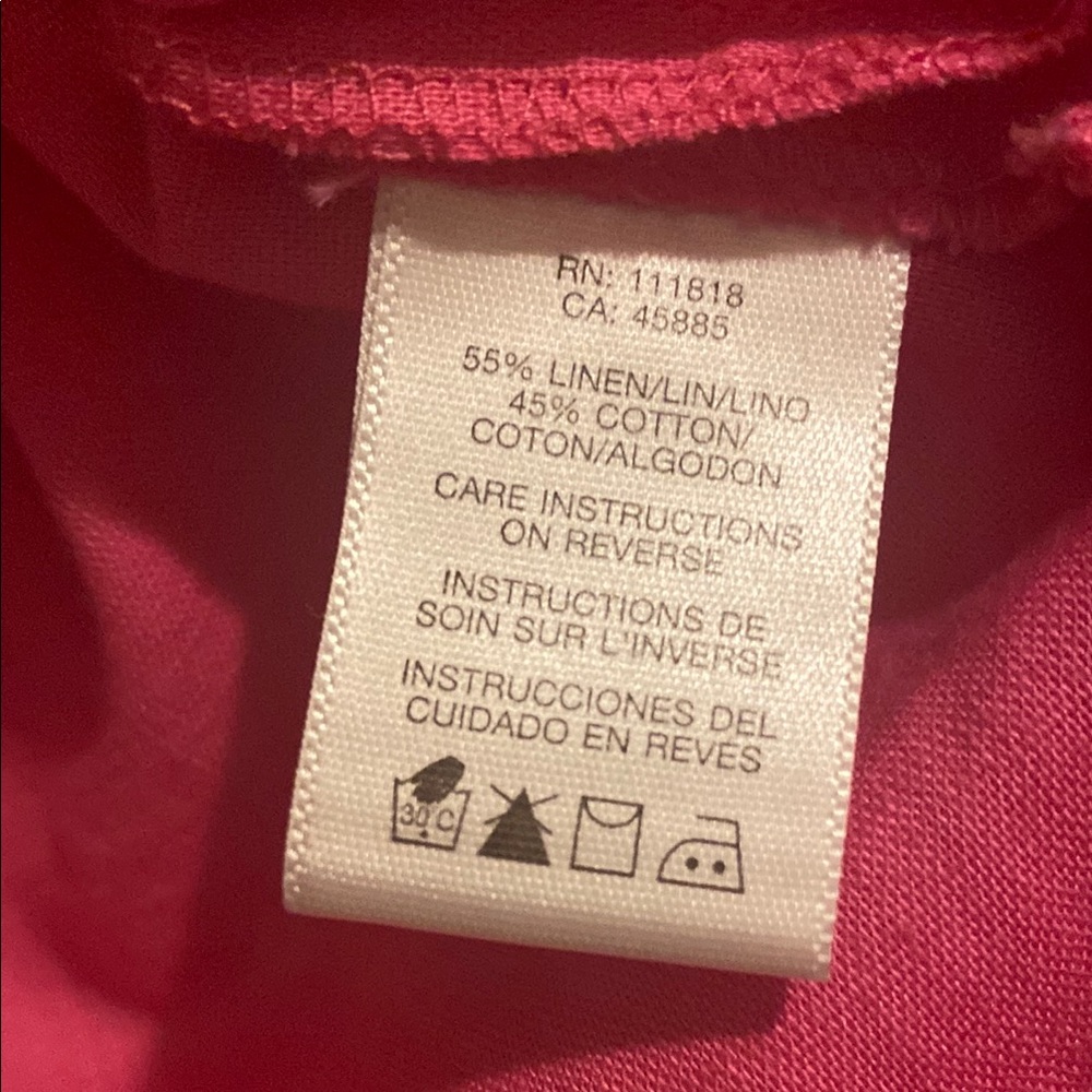MICHAEL Michael Kors Pink Tunic with Gold Accents Woman Small - Picture 5 of 7